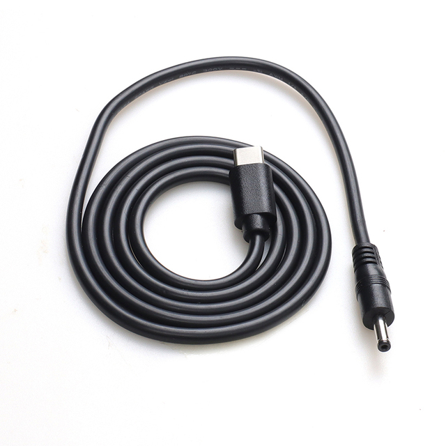 Factory Wholesale 12V Usb 3.1 Type C to Dc 5525 5521 Power 5v 9v 12v 15v 20v 3a Usb-c PD Power Charge Cable for Wifi Routers