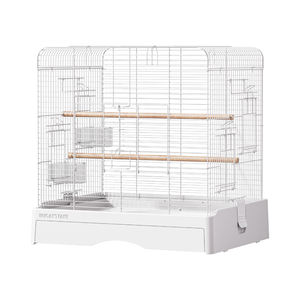 Bucatstate - <span class=keywords><strong>Jaulas</strong></span> Metálicas <span class=keywords><strong>de</strong></span> Lujo <span class=keywords><strong>para</strong></span> Cría <span class=keywords><strong>de</strong></span> Loros, Diseño Clásico, Grandes y Sólidas, con Bandeja y Caja <span class=keywords><strong>de</strong></span> Plástico, Venta al Por Mayor - Product Image 1