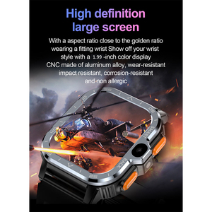 Reloj Inteligente con Tarjeta SIM 4G 2026, Pantalla de 2.03 Pulgadas, Cámara Dual, Videollamada, GPS, WiFi, Monitor de Frecuencia Cardíaca para Hombres con IOS y Android - Product Image 6