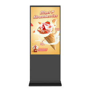 Solución de Señalización Digital 32/43/49 Pulgadas, Pantalla Interactiva Multitáctil, Kiosco de Señalización Independiente, Logotipo Personalizado para Exhibición de Contenido Público - Product Image 1