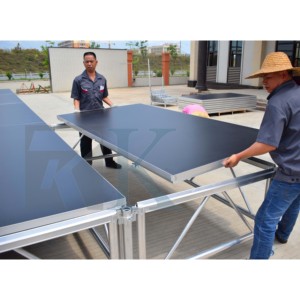 Escenario de Marco plegable para centros de mesa de boda, decoración portátil, escenario giratorio, estadio <span class=keywords><strong>beyblade</strong></span> - Product Image 6