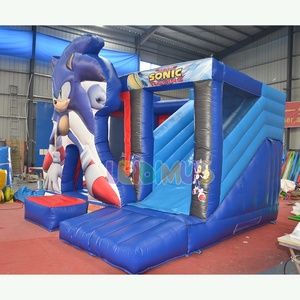 Hot giá rẻ người lớn trẻ em Sonic nảy lâu đài Inflatable mini combo Jumper trả lại nhà Inflatable Bouncer - Product Image 2