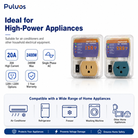 Prise de protection contre les surtensions Puluos KE-V010 120V 220V avec coupure automatique pour appareils électroménagers