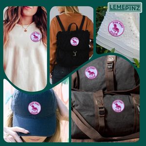 Patch brodé thermocollant Pink Pony Club de 3 pouces pour chapeaux, vêtements, sacs à dos, jeans, couture DIY - Product Image 6