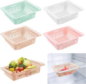 ตะกร้าเก็บของในตู้เย็นแบบยืดหดได้ Diyunte Kitchen กล่องเก็บอาหาร - Product Image 2