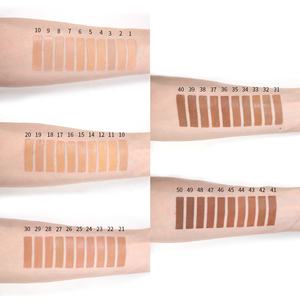 Private Label Atacado 50 Cores Cobertura Completa Creme Matte À Prova D' Água Vegan Fond De Teint <span class=keywords><strong>Bulk</strong></span> HD Líquido Fundação Com SPF - Product Image 5