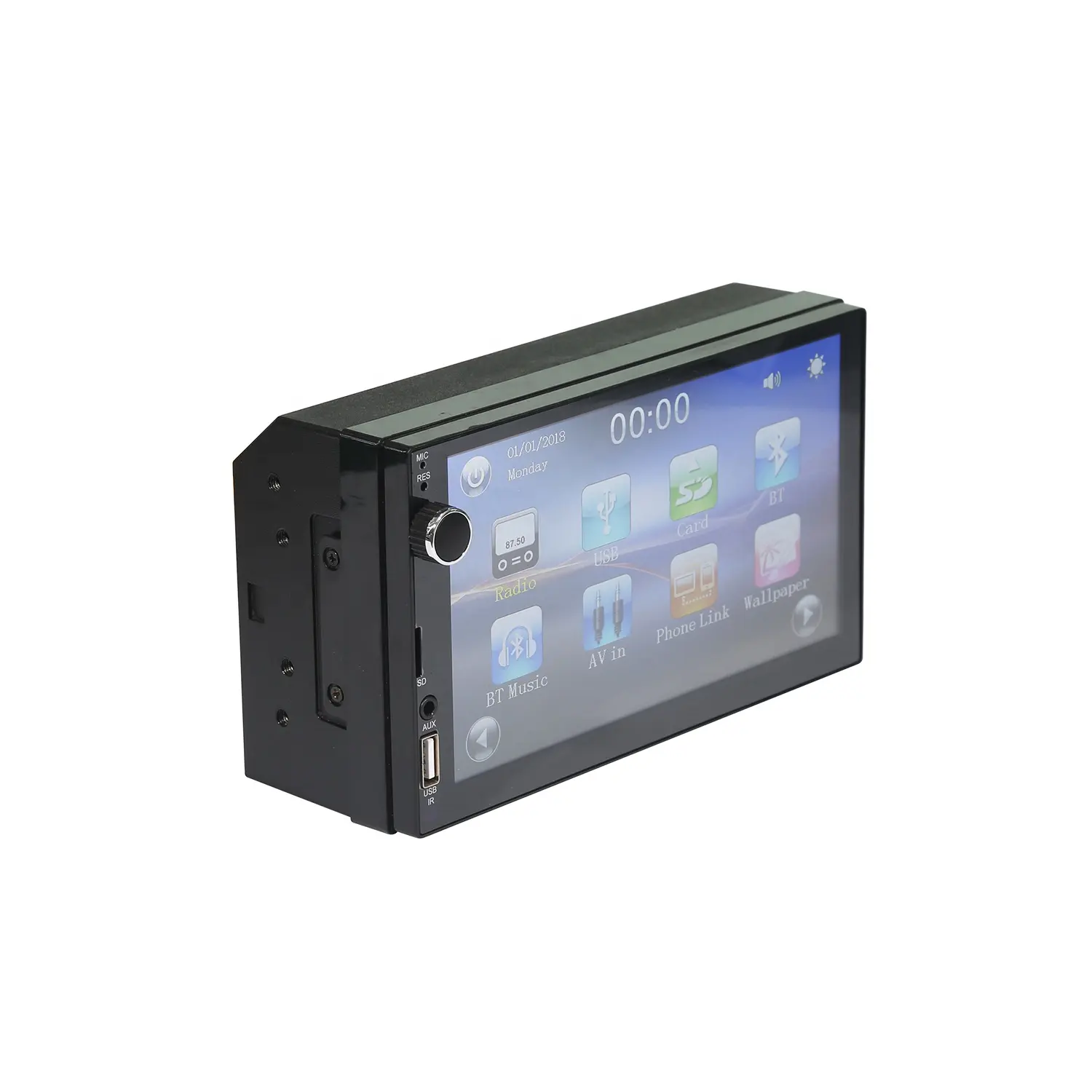 2023 Pioneer New High Quality 7-Inch Car MP5 Player with Radio Android Touch Screen Built-In GPS and Bluetooth Enabled