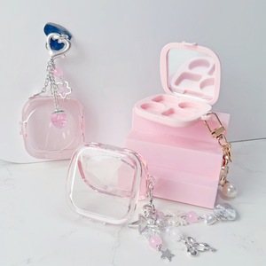 Paleta de Sombras de Ojos Personalizable Estilo Coreano, Estuche para Rubor, Iluminador y Contorno con Orificio para Colgar, Empaque Cosmético Personalizado DIY - Product Image 3