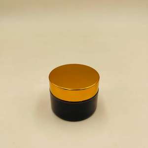 Etiqueta con LOGOTIPO de Color Personalizado, 10g, 20G, 30g, 50g, vidrio de soda y cal, tapa hueca de bambú, ámbar, <span class=keywords><strong>exfoliante</strong></span> transparente, tarro de crema para el cuidado de la piel del cuerpo y la cara - Product Image 3