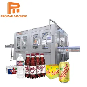 Turnkey Project 10000 Bottles/Hour Large Scale Fully Automatic Pure Mineral Water Carbonated Drink Juice Filling Machine