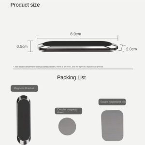 Nuevo Soporte para Teléfono Móvil con Placa <span class=keywords><strong>de</strong></span> Matrícula <span class=keywords><strong>de</strong></span> Plástico y Metal, Ajustable en Altura, para Coche, Modelo 2025, Marca Blanca - Product Image 2