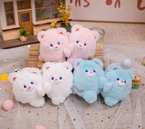 Aimant de réfrigérateur en peluche-Aimant en peluche en peluche, aimant mignon pour réfrigérateur de cuisine et casier, 10cm 5Asst. Animaux - Product Image 4