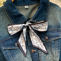Robe en jean décontractée pour femme WIWT à manches courtes, coupe trapèze, avec ceinture et nœud décoratif, pour le quotidien