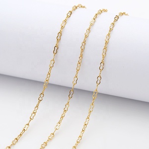 Chaîne en acier inoxydable Aceworks dorée/acier de 2 mm en forme de gourde pour la fabrication de bijoux DIY, origine Chine, vente en gros - Product Image 3