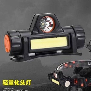 Faro LED con luz COB, alcance de 50-100M, recargable por USB, para acampar, senderismo, buceo, pesca nocturna - Product Image 2