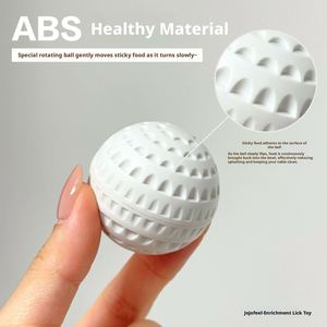 Mangeoire interactive anti-fuite et anti-débordement pour chiens et chats – Tapis de léchage en plastique pour animaux de compagnie avec fonction de nettoyage et bol rotatif - Product Image 2