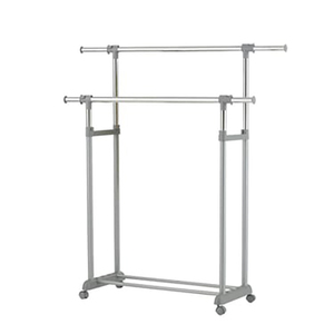 Organisateur de vêtements avec design détachable pour l'espace de salon avec porte-vêtements et étagères - Product Image 2