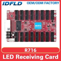 LED-Display-Empfängerkarte Huidu HD-R716 Vollfarbige HUB75 RGB SMD LED-Panel LED-Videowand LED-Digital-Signage-Steuerungskarte