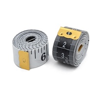 Ruban à mesurer souple double échelle sur mesure OEM avec logo d'usine pour mesures corporelles