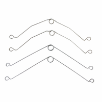 Support de ressort hélicoïdal en acier inoxydable sur mesure pour lampe de plafond industrielle avec clip de torsion modifié personnalisable