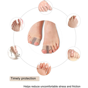 Séparateurs d'orteils d'oignon pour les orteils qui se chevauchent femmes hommes, entretoises d'orteils en gel <span class=keywords><strong>correcteur</strong></span> d'oignon avec 2 boucles, redresseur d'<span class=keywords><strong>orteil</strong></span> en <span class=keywords><strong>marteau</strong></span> - Product Image 5