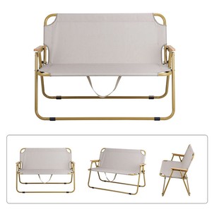 Groothandel 2 Personen 2 Seat Custom Logo Outdoor Camping Stoel Gemakkelijk Te Dragen Comfortabele Opvouwbare Dubbele Camping Stoel Voor Volwassenen - Product Image 5