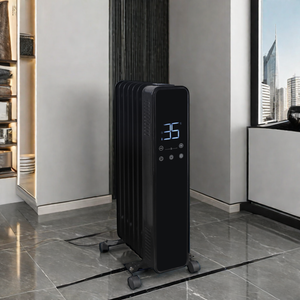 맞춤형 7-15 핀 오일 충전 라디에이터 히터 벽걸이 형 휠 가정용 더 빠른 워머 과열 보호 플라스틱 와이어 - Product Image 4