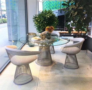 Sedia <span class=keywords><strong>da</strong></span> <span class=keywords><strong>pranzo</strong></span> moderna lounge cuscino <span class=keywords><strong>in</strong></span> <span class=keywords><strong>pelle</strong></span> <span class=keywords><strong>in</strong></span> tessuto struttura <span class=keywords><strong>in</strong></span> acciaio inossidabile poltrona <span class=keywords><strong>da</strong></span> <span class=keywords><strong>pranzo</strong></span> antiruggine - Product Image 6