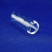 Tube de quartz transparent haute pureté résistant à la chaleur pour équipement semi-conducteur UV, capable de découpe, de pliage et de soudage