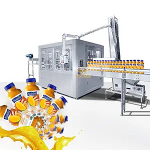 Turnkey project automatic juice bottle filling machine production line price