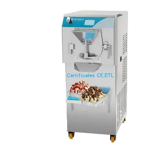 MEHEN M20 High Quality Gelato Making Machine Batch Freezer Italian Ice Machine PLC Touch Screen