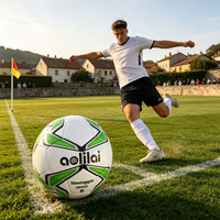 Ballon de football en TPU thermocollé sans couture, taille standard 5, pour adultes, entraînement sur gazon, compétition sportive en plein air