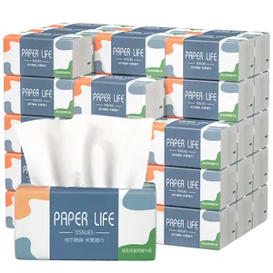 OEM低价厂家批发面巾纸3层4层5层超柔软吸水面巾纸