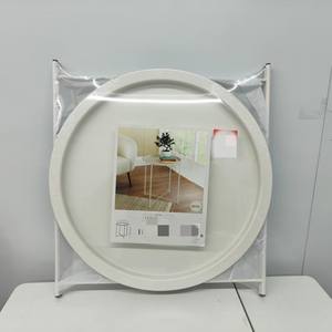 Mesa de Centro Pequeña Multifuncional Nórdica y Duradera, Diseño Minimalista, Plegable, de Acero, Color Personalizado, para Sala de Estar - Product Image 6