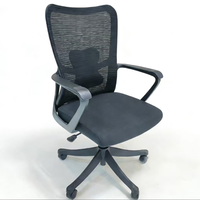 Chaise de conférence de bureau moderne en maille, très vendue, pour dirigeants et personnel, idéale pour les réunions scolaires, mobilier de bureau en gros