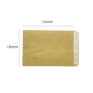 Qiyin Enveloppes Personnalisées 4*6 Pouces Brun A4 229*324mm A3 A5 <span class=keywords><strong>Taille</strong></span> 110mm * 220mm Enveloppes En Papier Kraft Blanc <span class=keywords><strong>Invitation</strong></span> Carte Postale - Product Image 4