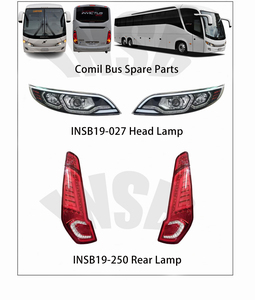 Piezas de Autobús MARCOPOLO, Luz Trasera LED Redonda, Lámpara Trasera INSB03-046 - Product Image 4