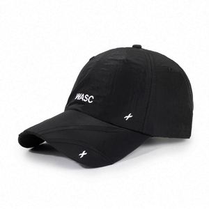 Wholesale Quick Dry Fabric Baseball Caps Breathable Sports Running Cap Custom Logo Baseball Cap - Product Image 3