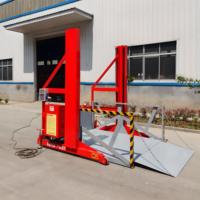 Plateforme de levage mobile hydraulique certifiée CE de 1 tonne, 2 tonnes, 3 tonnes pour le chargement et le déchargement de conteneurs