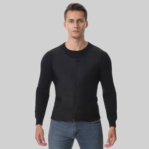 Chaleco protector de espalda deportivo con certificado CE, protector de columna con absorción de impacto y cinturón ajustable para esquí y moto - Product Image 3