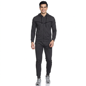 New Customized Logo Printed Men's Tracksuit High Quality Light Weight Fitness <b>Tanning</b> Wear for Adults Comfortable for Winter - Product Image 1