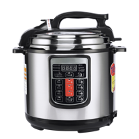 Autocuiseur Électrique Intelligent Multifonction OEM 6L en Acier Inoxydable 1000W pour Usage Domestique, Extérieur et Hôtelier 220V~