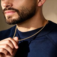 Chaîne cubaine queue de renard en argent sterling 925, toutes tailles (1m-10m), personnalisable en gros, pour la fabrication de colliers et bijoux pour femmes et hommes