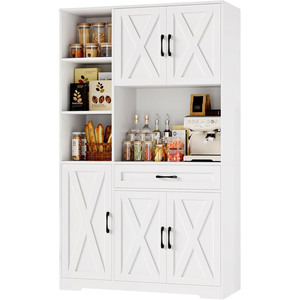 Custom moderno Free Standing dispensa armadio da <span class=keywords><strong>cucina</strong></span> <span class=keywords><strong>Organizer</strong></span> per <span class=keywords><strong>cucina</strong></span> bagno sala da pranzo e soggiorno-Multi-Purpose - Product Image 3