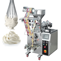 Machine de remplissage et de scellage de petits sachets de crème, de confiture et de sauce à trois ou quatre côtés