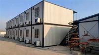 Maison en conteneur de 20 pieds, résidence mobile préfabriquée facile à assembler