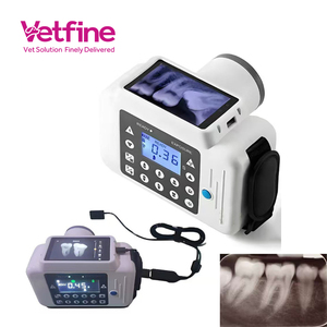 Veteriner Diş Ünitesi İsteğe Bağlı Taşınabilir Diş Rvg <span class=keywords><strong>X</strong></span> Işını Cihazı Dijital Yüksek Frekanslı El Tipi Diş Röntgeni Sensörlü - Product Image 1