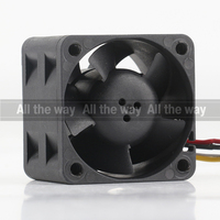 Kipas Pendingin Sunon 24V 48V DC 12V 3.7W AC EC 4028 40X40X28MM 4CM Server Dual Ball Switch Mute Empat-kabel PMD1204PQB1-A-EP