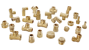 ข้อต่อท่อทองเหลืองแบบสี่ทางสำหรับงานประปาในครัวเรือน ห้องน้ำ ห้องครัว ระบบจ่ายน้ำ น้ำมัน และแก๊ส - Product Image 4