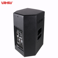 VAMAV Bocinas Activas N12 de Rango Completo 400W 12'' Carcasa de Madera Sistema de Audio para Conferencias, Música y Escenarios